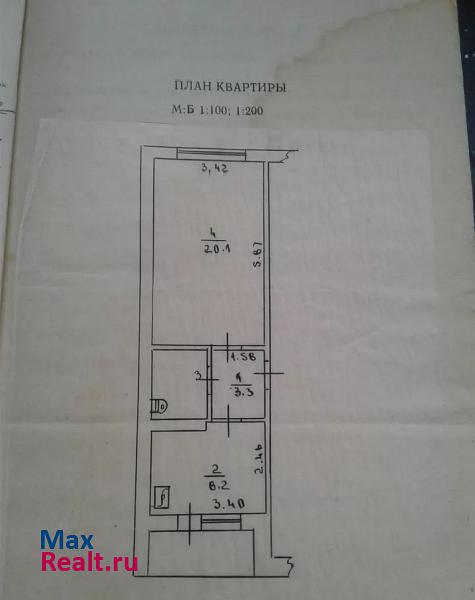 Ленинский район, 2-й микрорайон, 55 Щёлкино квартира