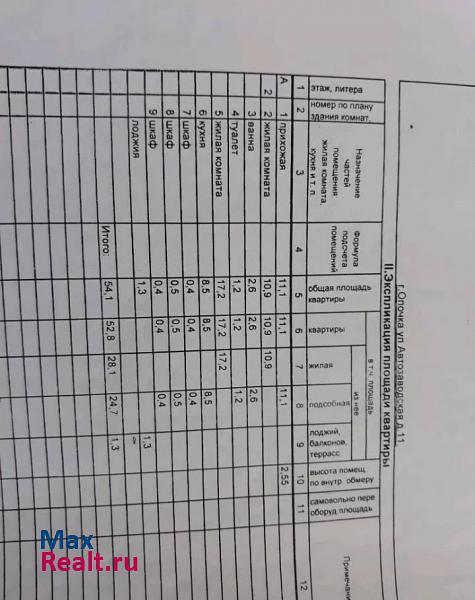 Автозаводская улица Опочка купить квартиру