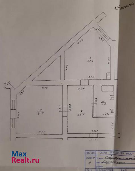 Индустриальный переулок, 37/3 Барабинск квартира