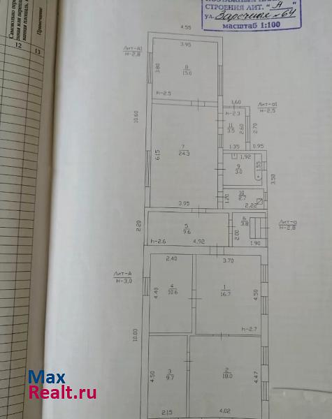 Новопокровская станица Новопокровская, Заречная улица, 64 частные дома