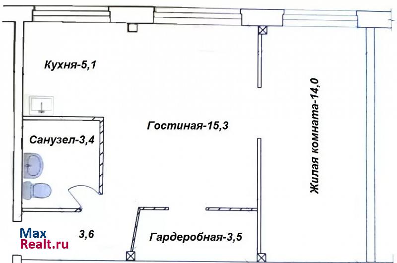 1-й микрорайон, 123 Краснокаменск квартира