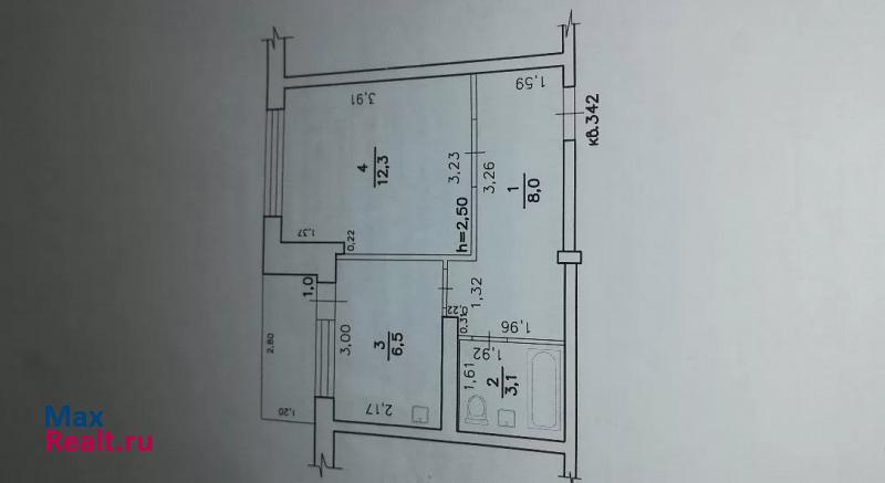 8-й микрорайон, 820 Краснокаменск квартира