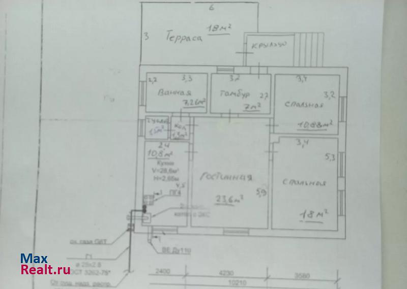 Короча хутор Погорелый, Красная улица продажа частного дома