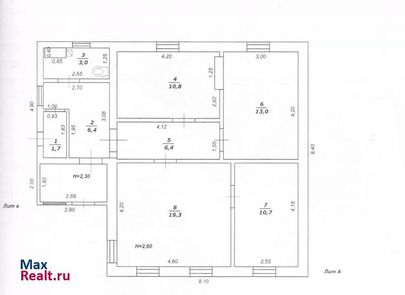 купить частный дом Короча Дзержинского ул, 5