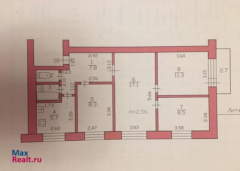 городское поселение город Котово, улица Синельникова, 6 Котово квартира