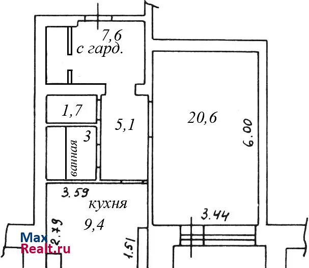 дачный посёлок Красково, посёлок Коренёво, улица Чехова, 13/2 Красково квартира