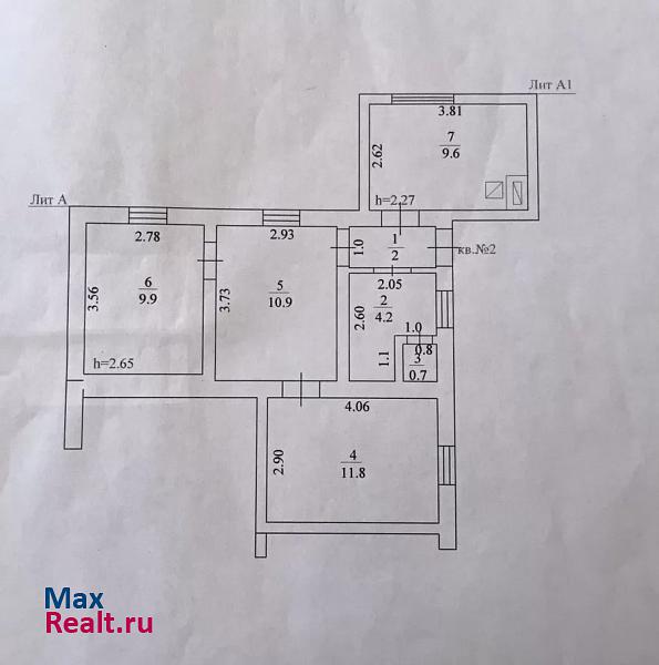 городское поселение Город Усмань, улица Грибоедова, 7 Усмань квартира