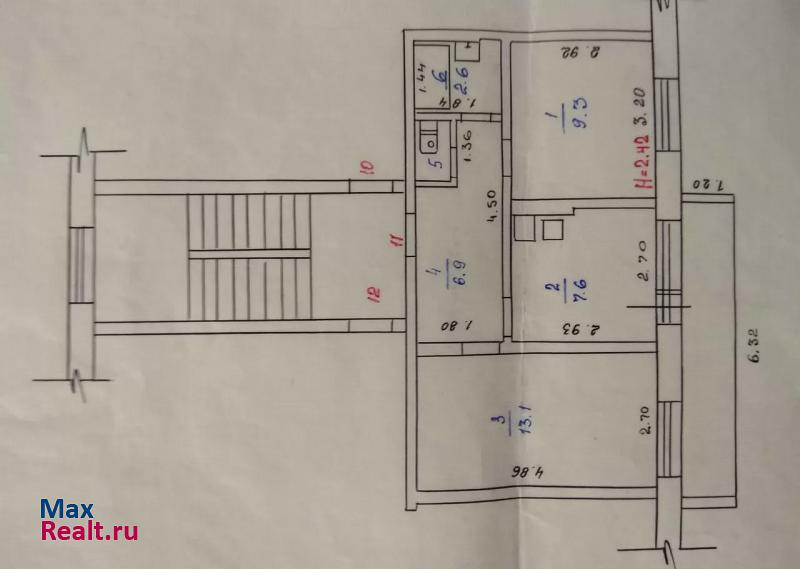 улица Зои Космодемьянской, 32 Алапаевск квартира