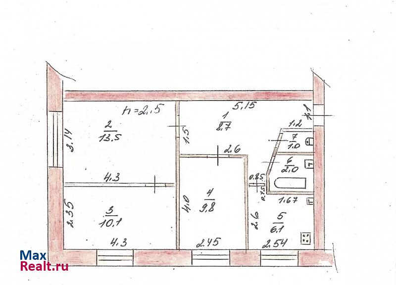 улица Тюрина, 7 Сердобск квартира