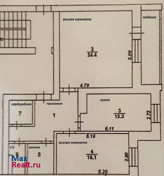 город Семилуки, переулок Крупской, 7 Семилуки купить квартиру