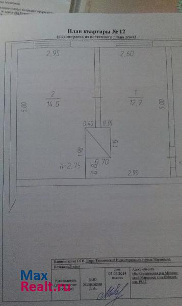 ул Юбилейная Мариинск квартира