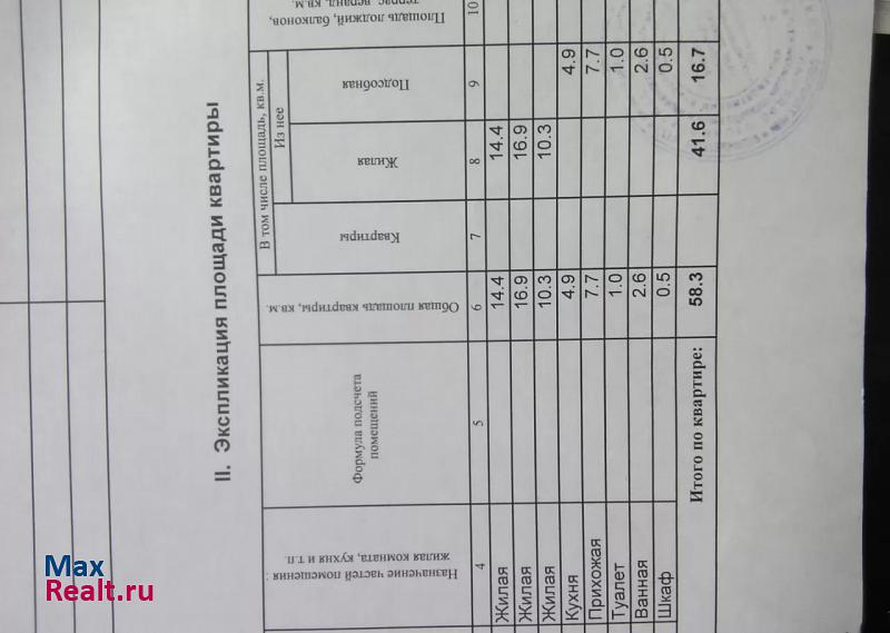 муниципальное образование город Петушки, Профсоюзная улица, 12 Петушки купить квартиру