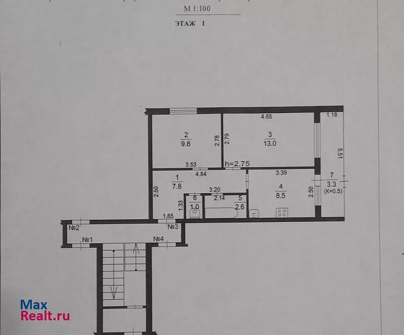 деревня Мендюкино, улица Сельхозтехника, 11 Зарайск квартира