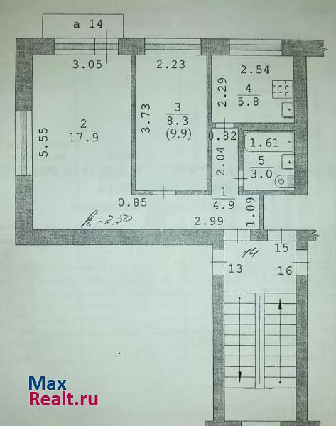 улица Белинского, 25 Лесной квартира