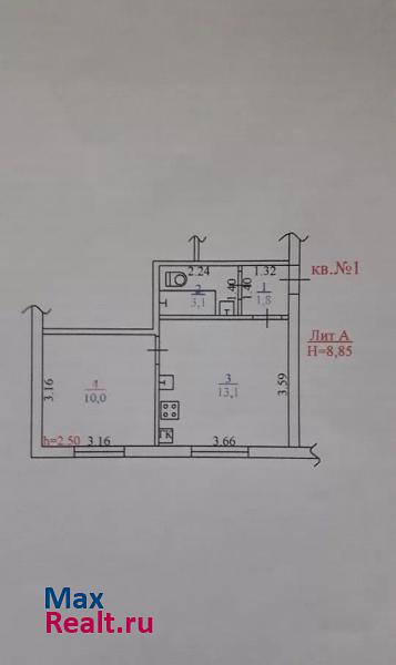 переулок Мальцева, 3Б Вельск квартира