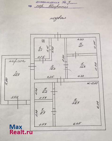 Ртищево Мирный переулок, 19 продажа частного дома