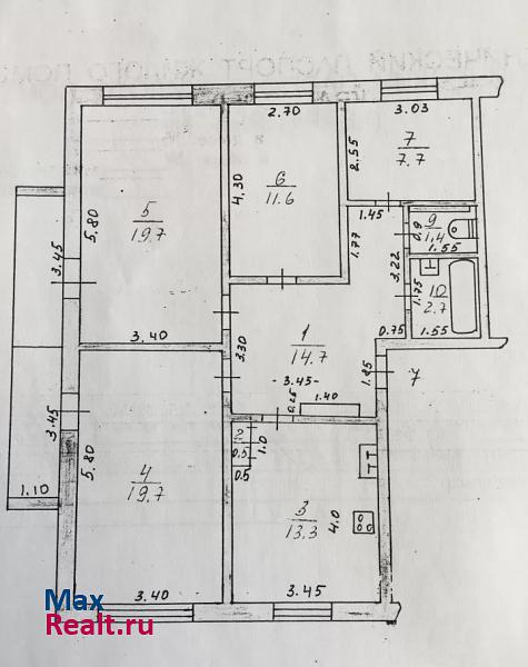 1-й микрорайон, 14 Десногорск квартира