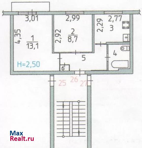 рабочий посёлок Скальный, улица Гагарина, 11 Чусовой квартира