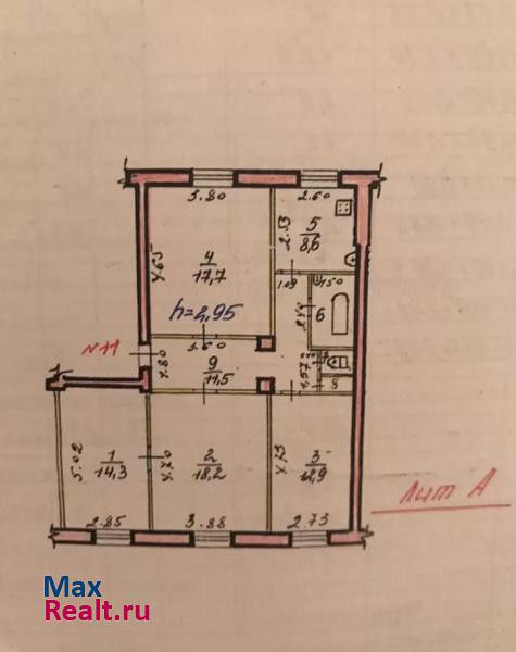 Советская улица, 96 Грязи квартира