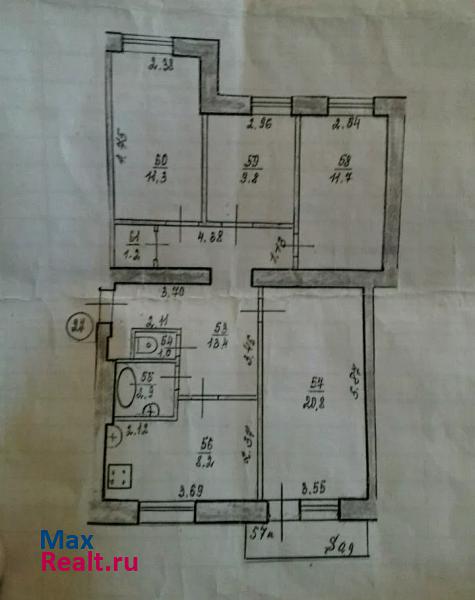 улица Механизаторов, 39 Городец квартира