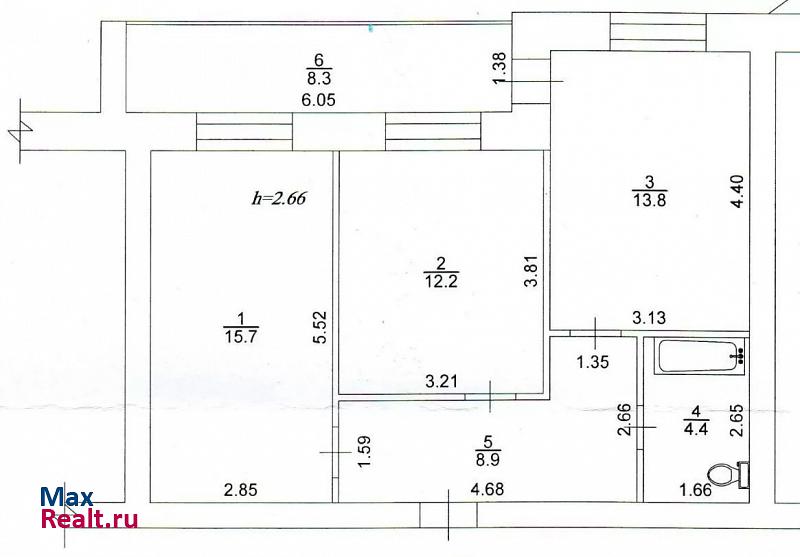 улица Курашова, 46 Якутск продам квартиру