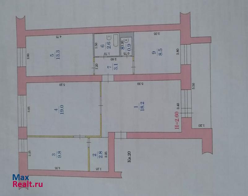 2-й микрорайон, 18 Славгород квартира