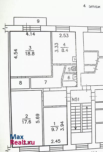 посёлок Метлино, Центральная улица, 76 Озерск квартира