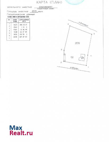 Кореновск р-н Кореновский, г. Кореновск, Сад. тов. N1, № 32 дом