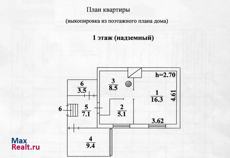 Вышний Волочёк, Казанский проспект Вышний Волочек продам квартиру