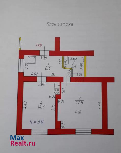 Трудовая улица, 1 Алексин квартира