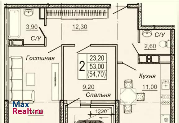 Объездная улица, 18Ак8/1 Горячий Ключ квартира