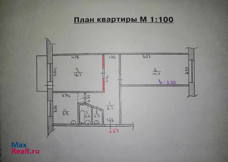 Тюменская область, Ханты-Мансийский автономный округ, 2-й микрорайон, 8 Пыть-Ях квартира