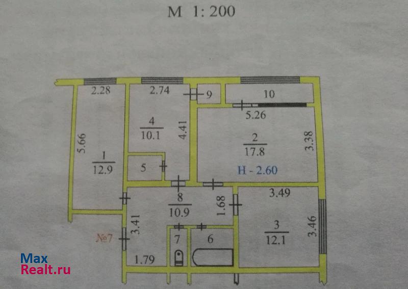 Кирпичная улица, 15 Салехард продам квартиру