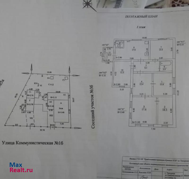 купить частный дом Тихорецк Тихорецкое городское поселение