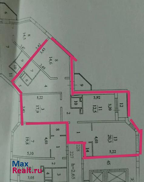 микрорайон Рекинцо-2, Молодёжная улица, 1 Солнечногорск квартира