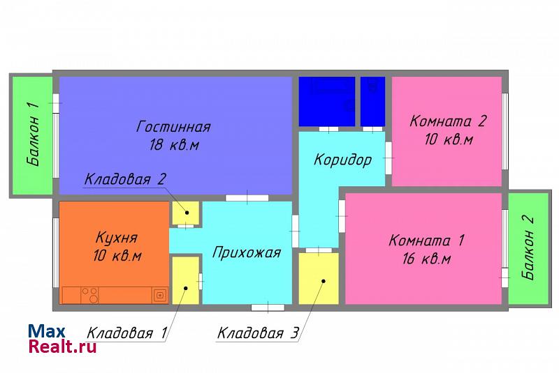 Октябрьская улица, 024 Рубцовск квартира