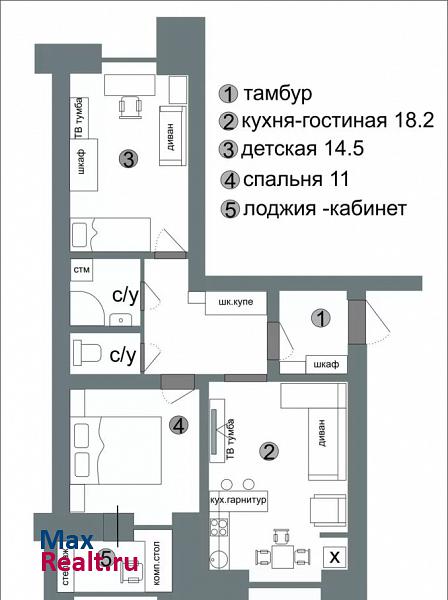 Боровая улица, 4/3 Бердск квартира