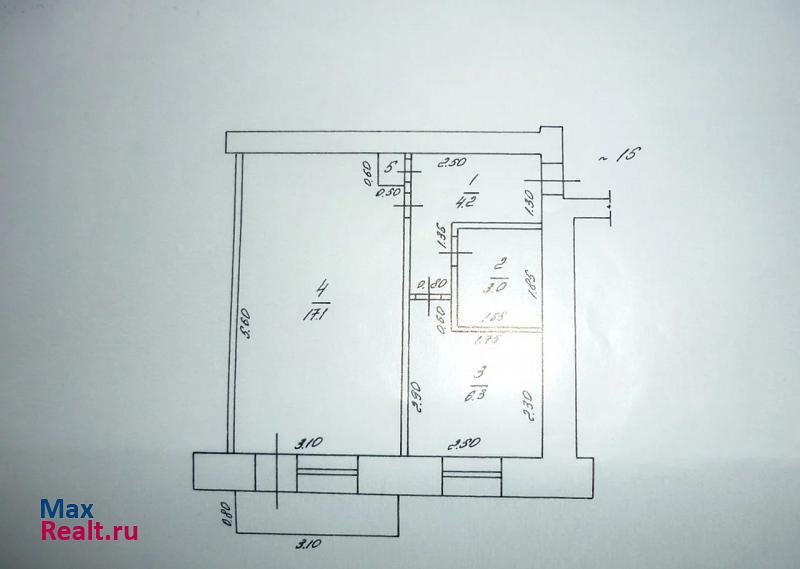 улица Газинура Гафиатуллина, 44 Бугульма квартира