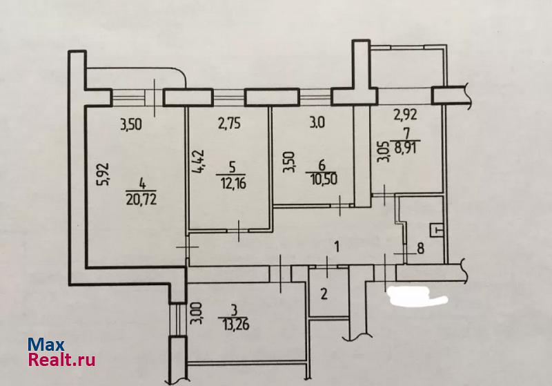 микрорайон Дубрава-1, 5 Старый Оскол квартира