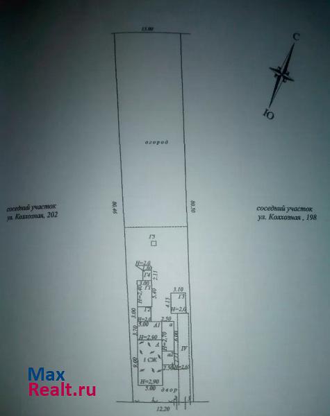 купить частный дом Славянск-на-Кубани Колхозная улица, 200