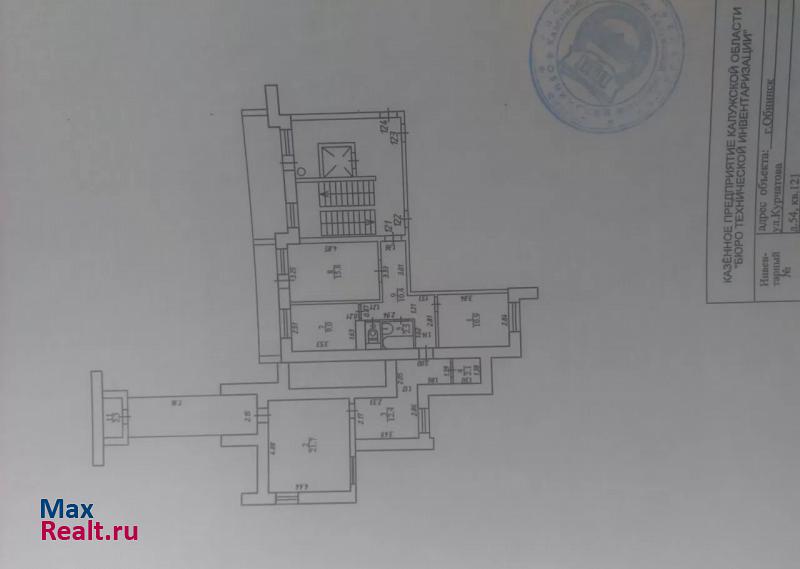 курчатова 54 Обнинск квартира