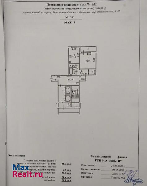 микрорайон Дзержинского, 47 Балашиха квартира