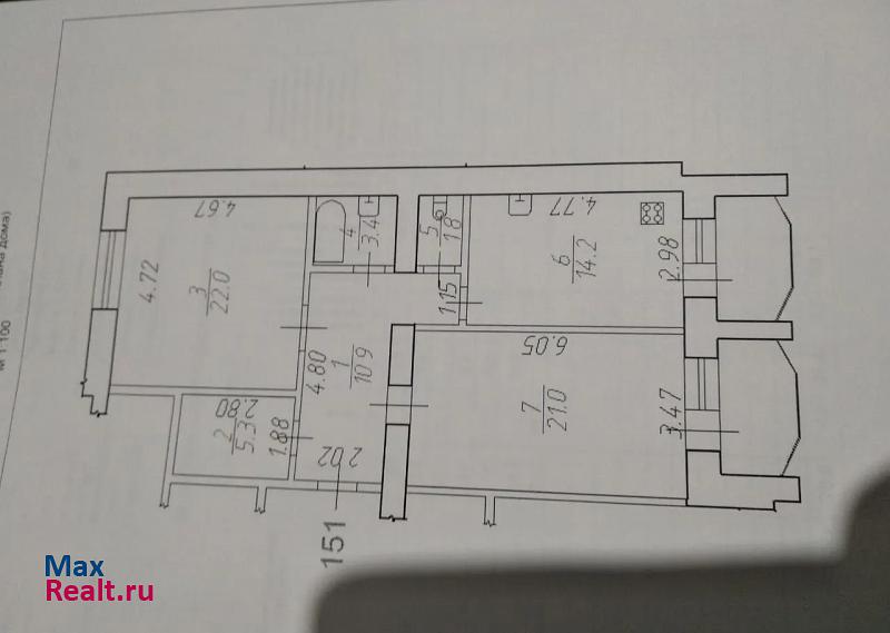 Западный район, улица Кочетова, 30к3 Великий Новгород квартира