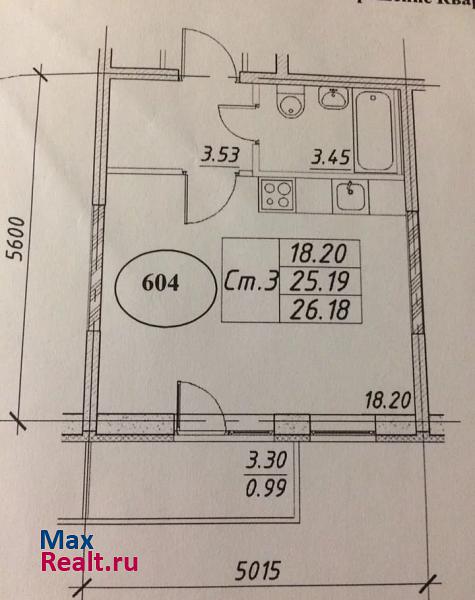 Парашютная улица, 42к2 Санкт-Петербург квартира