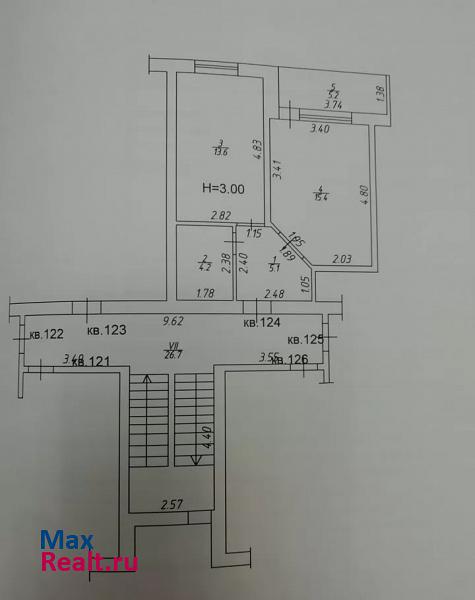 12-й микрорайон, Объездная улица, 9 Анапа квартира