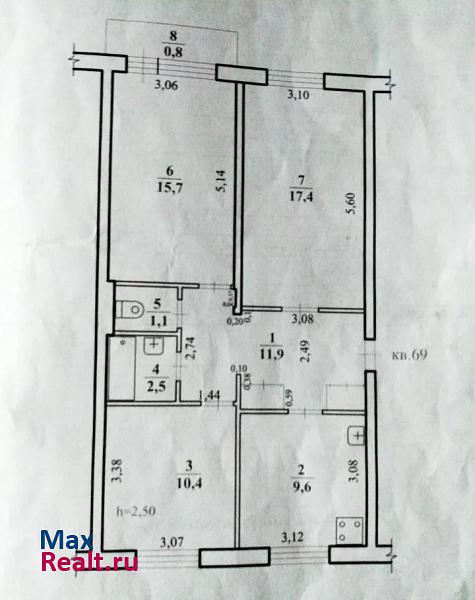 посёлок Текстильщиков, 4-й микрорайон, 11 Чита квартира