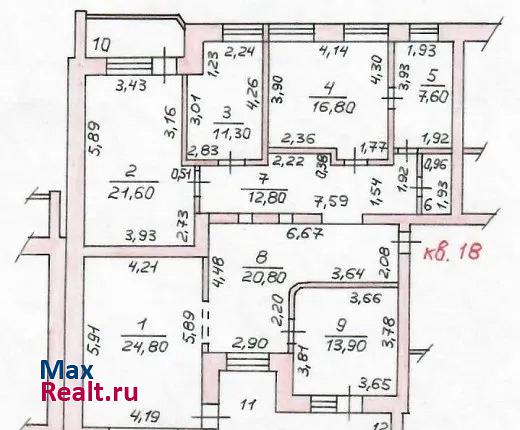 улица Лебедева, 7к1 Чебоксары квартира