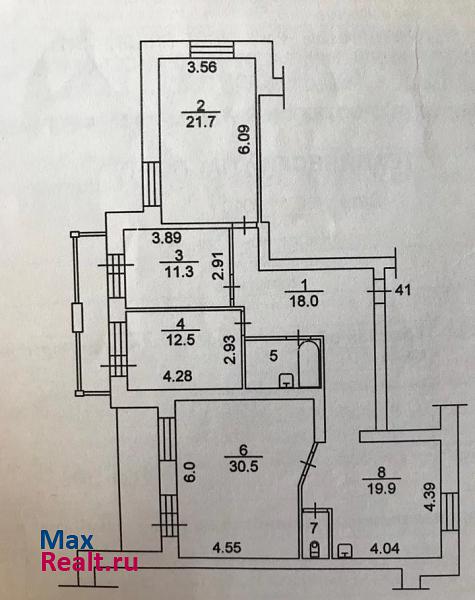 микрорайон Черемошники, Большая Подгорная улица, 56 Томск квартира