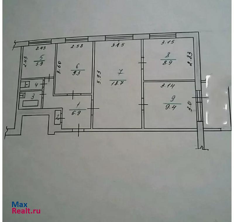 Пр. Мира, д. 63 (18/04 новый город) Набережные Челны квартира