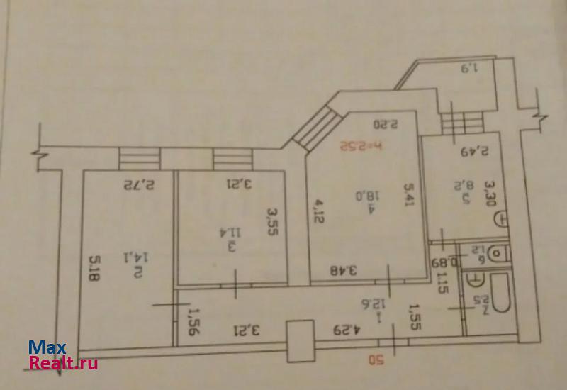 Автозаводский район, Спортивная улица, 18 Тольятти квартира